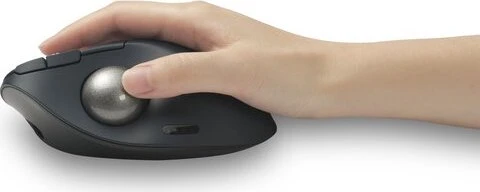 Kensington Pro Fit Ergo TB550 Trackball blau/schwarz/silber, USB-A/Bluetooth
