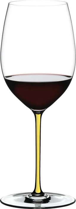 Riedel Fatto A Mano Cabernet/Merlot Rotweinglas gelb