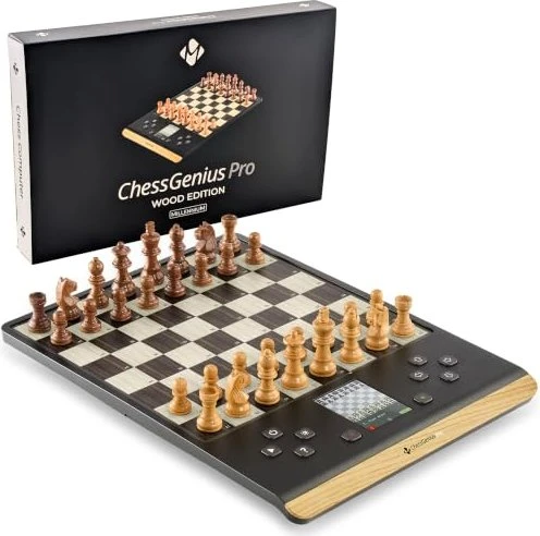 Millennium Schachcomputer ChessGenius Pro Wood Edition