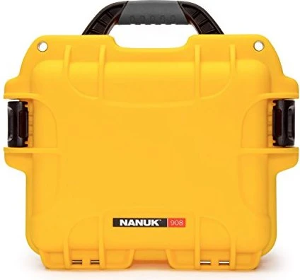 Nanuk 908 Schutzkoffer leer gelb