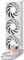 ID-Cooling FX360 LCD PE White, weiß Vorschaubild