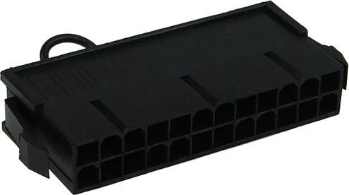 Phobya 24-Pin ATX Überbrückung Buchse, schwarz