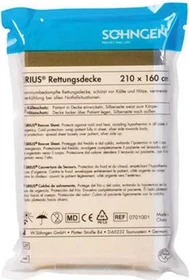 Söhngen Rettungsdecke silber/gold