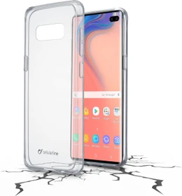 Cellularline Clear Duo für Samsung Galaxy S10+ transparent