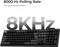 Keychron Q6 Ultra 8K, schwarz, LEDs RGB, hot-swap, Keychron Silk POM RED, USB/Bluetooth, DE Vorschaubild