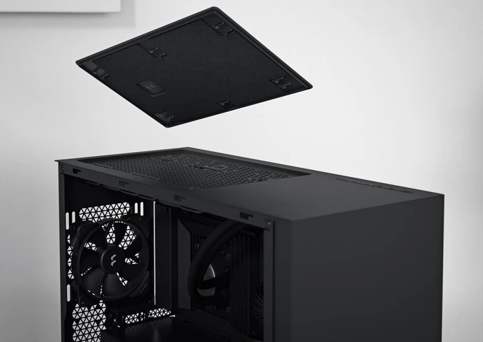 Fractal Design Pop XL Silent Black TG Clear Tint, Glasfenster, schallgedämmt