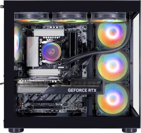Hyrican Cougar FV150 BK 7551, Ryzen 5 9600X, 32GB RAM, 2TB SSD, GeForce RTX 5070 (PCK07551)
