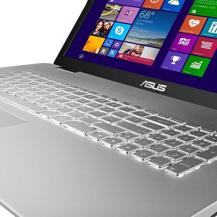 ASUS N751JX-T4092H, Core i7-4720HQ, 8GB RAM, 128GB SSD, 1TB HDD, GeForce GTX 950M, DE