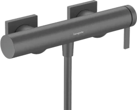 Hansgrohe Tecturis E Einhebel-Brausemischer Aufputz brushed black chrome