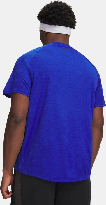 Under Armour Tech Textured Funktionsshirt kurzarm royal/black (Herren)