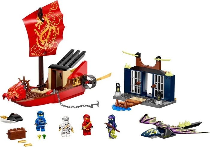 LEGO Ninjago Legacy - Flug mit dem Ninja-Flugsegler