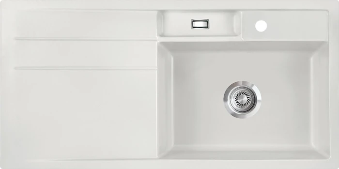 systemceram Bela 100 F Einbau Becken rechts alu