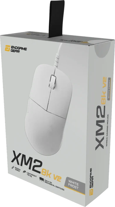 Endgame Gear XM2 8k v2 Gaming Mouse White Frost, USB