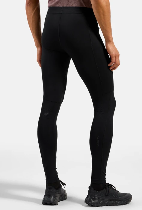 Odlo Zeroweight Tights Laufhose lang schwarz (Herren)