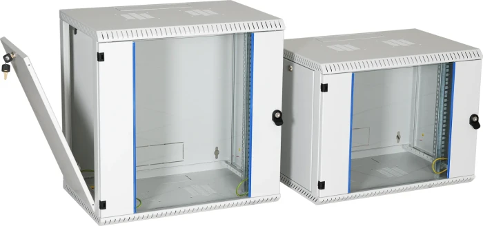 EFB Elektronik 19" Wandgehäuse, 1-teilig, fest, vormontiert