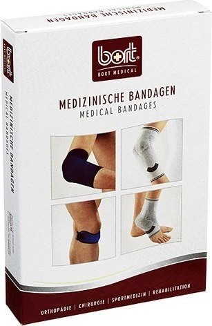 Bort Medical Zweizug Kniestütze Größe L beige, 1 Stück