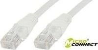 MicroConnect Patchkabel, Cat6, U/UTP, RJ-45/RJ-45, 1m, weiß
