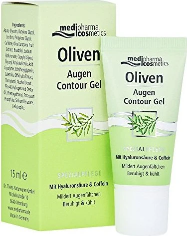 Dr. Theiss medipharma cosmetics Oliven Augen Contour Gel, 15ml