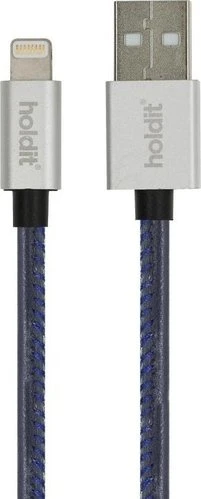 Holdit USB/Lightning-Kabel blau 1.00m