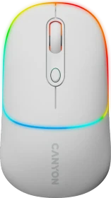 Canyon OnClick 22 / MW-22 Dual-Mode Wireless Mouse weiß, USB/Bluetooth
