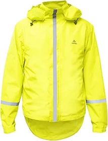 RainRider Regen Fahrradjacke neon bright yellow