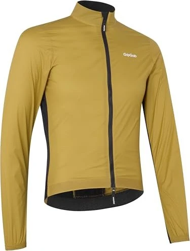 GripGrab Pacr Windproof Lightweight Fahrradjacke mustard yellow (Herren)
