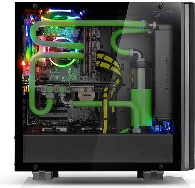 Thermaltake View 21 TG, Glasfenster