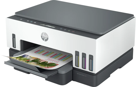 HP Smart Tank 7008 All-in-One dunkelgraue Akzente, Tinte, mehrfarbig