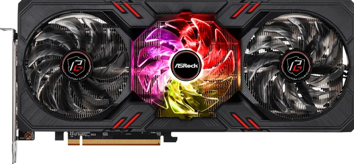 ASRock Radeon RX 6650 XT Phantom Gaming D OC, RX6650XT PGD 8GO, 8GB GDDR6, HDMI, 3x DP