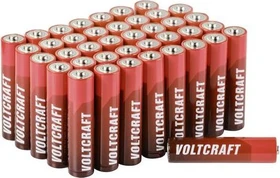 Voltcraft Industrial Alkali-Mangan Micro AAA, 40er-Pack