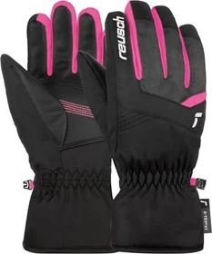 Reusch Bennet R-Tex XT Skihandschuhe black/black melange/pink glo (Junior)
