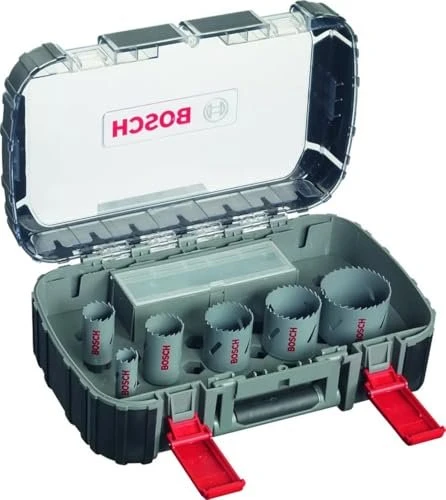 Bosch Professional Bi-Metall Elektriker Lochsägen-Sortiment inkl. Koffer, 11-tlg.
