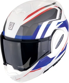 Scorpion EXO-Tech Evo Furio weiß/grau/rot/blau