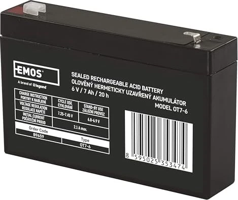 Emos Bleiakku B9659 6V 7.0Ah