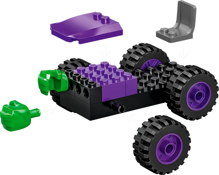 LEGO Juniors - Spider-Man: Hulks und Rhinos Truck-Duell