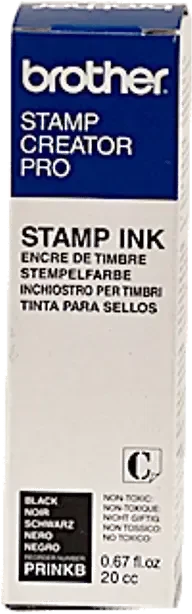 Brother Stempelfarbe, schwarz