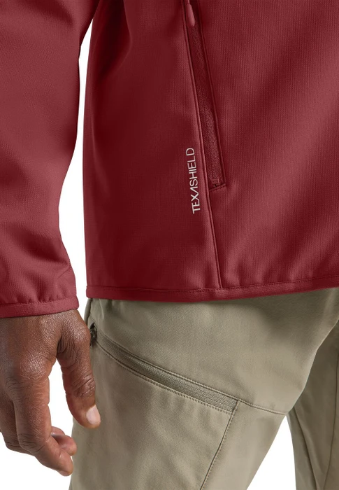 Jack Wolfskin Bornberg Hoody Funktionsjacke deep ruby (Herren)