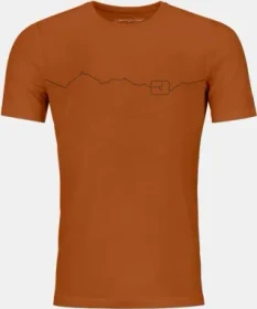 Ortovox 150 Cool Mountain Funktionsshirt kurzarm bristle brown (Herren)