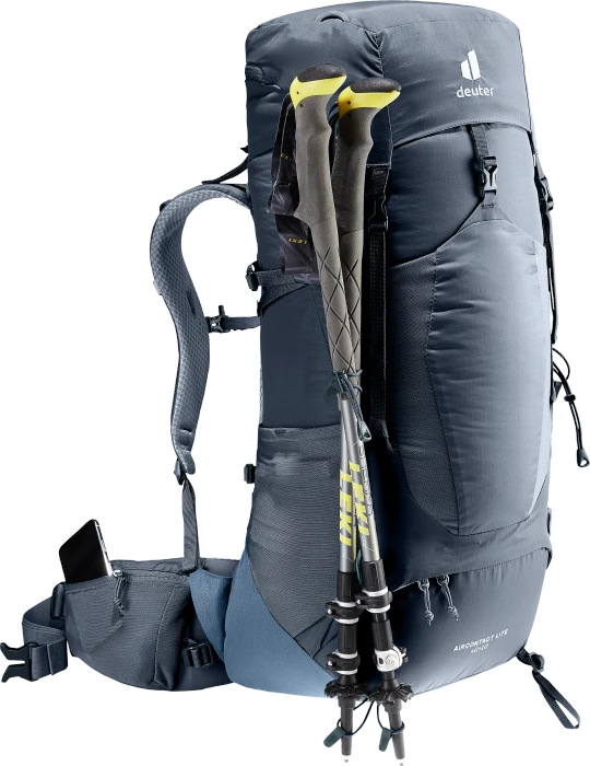 Deuter Aircontact Lite 40+10 black/marine