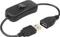 USB-A Adapterkabel mit Schalter, USB 2.0, 30cm (verschiedene Markenbezeichnungen) Vorschaubild