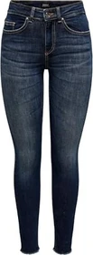 ONLY Skinny Mid Blush Jeans dark blue denim (Damen)