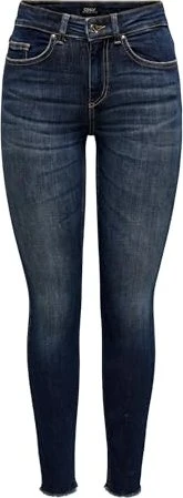 ONLY Skinny Mid Blush Jeans dark blue denim (Damen)