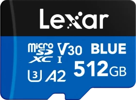 Lexar BLUE R160 512GB, UHS-I U3, A2, Class 10