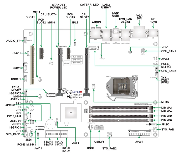 Supermicro X12SAE-5, bulk (Intel 1200)