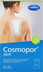 Hartmann Cosmopor steril Wundverband, 8 x 15cm, 5 Stück