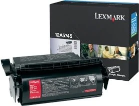Lexmark Toner 12A5745 schwarz hohe Kapazität