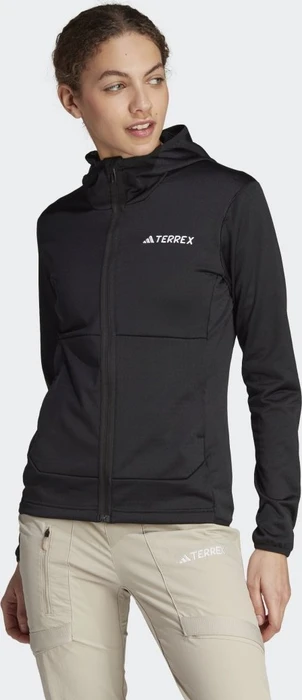 adidas TERREX Xperior LIGHT HoodED Fleece Jacke (Damen)