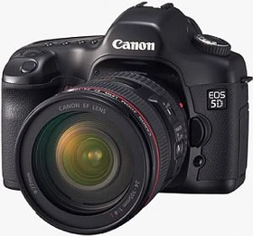 Canon EOS 5D mit Objektiv EF 24-70mm 2.8 L USM