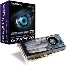 GIGABYTE GeForce GTX 470 OC, 1.25GB GDDR5, 2x DVI, Mini HDMI (GV-N470OC-13I)