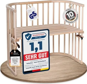 Babybay Maxi Beistellbett buche unbehandelt